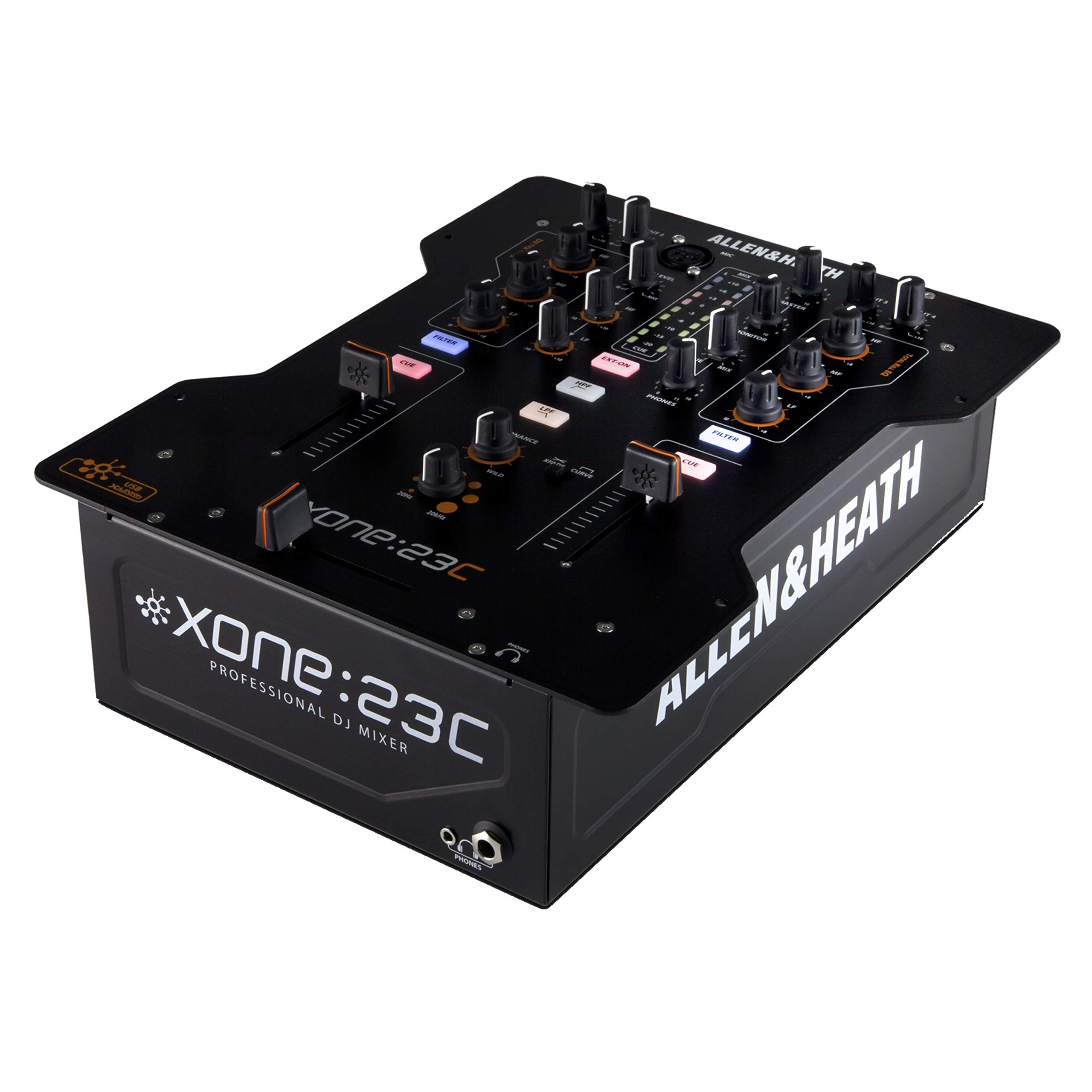 Allen & Heath Xone:23C 2-Channel DJ-Mixer with Sound Card - DJ